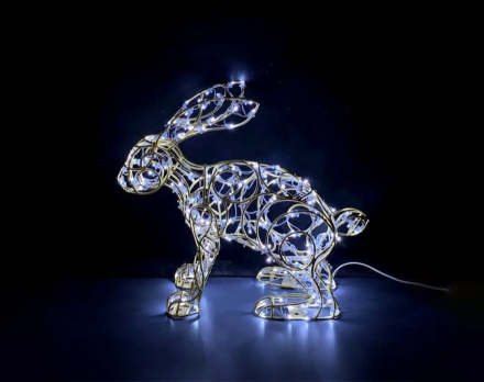 Световая фигура Зайчик №3 z011 оптом, фото 4