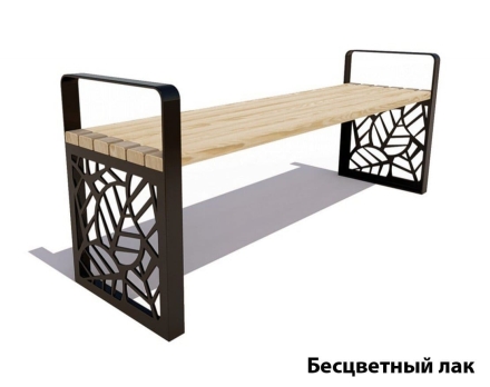 Парковая скамейка Севастополь, Сосна (без спинки) 3 м оптом, фото 1