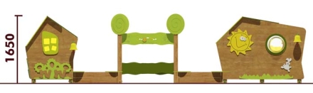 Песочный дворик 05203 для детской площадки оптом, фото 3