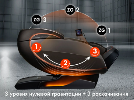 Массажное кресло OTO Centurion PRO CN-01 Бежевый оптом, фото 2