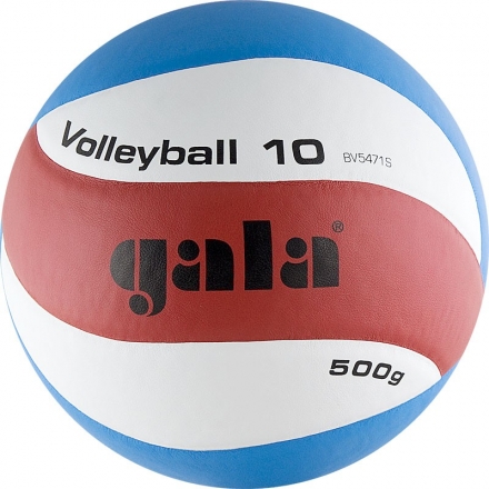 Мяч вол. &quot;GALA Training Heavy 10 &quot; арт. BV5471S, р.5, вес 500 г,синт.кожа.ПУ,клееный,бут.кам,бел-син оптом, фото 1