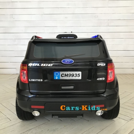 Электромобиль Ford Exlporer Police CH9935 черный оптом, фото 5