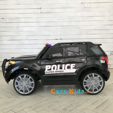 Электромобиль Ford Exlporer Police CH9935 черный оптом, фото 4