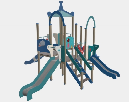 Детский игровой комплекс TORUDA Море 3D 07010 оптом, фото 1