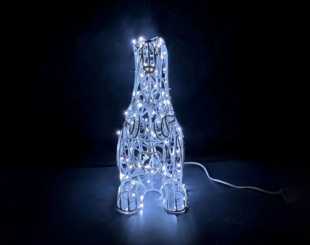 Световая фигура Зайчик №4 z004 оптом, фото 2