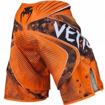 Шорты ММА Venum &quot;Galactic&quot; Fightshorts Neo Orange оптом, фото 3