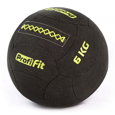 Медицинбол набивной кевларовый PROFI-FIT, (Kevlar Wallball) 6 кг оптом, фото 1