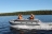 Моторная лодка ПВХ Фрегат 350 F Зеленый с фальшбортом оптом