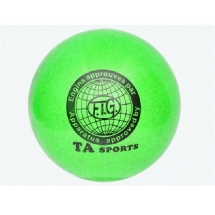 Мяч для художественной гимнастики d-15см Зеленый