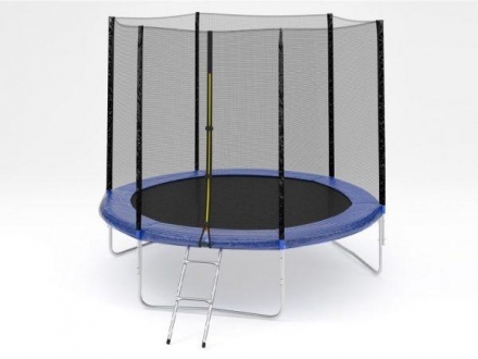 Батут с защитной сеткой (лестница в комплекте) Diamond Fitness External 6ft (183 см) оптом, фото 1