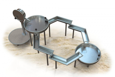 Детская площадка для игр с песком и водой Ниагара оптом, фото 3