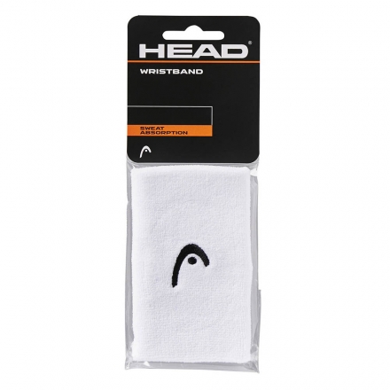 Напульсники HEAD 5&quot; (БЕЛЫЕ) арт. 285070-WH, ширина 12,7 см, 90% нейлон,10% эластан,  пара, белый оптом, фото 1