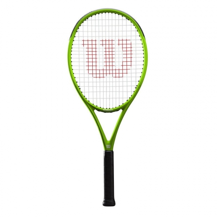 Ракетка б/т Wilson Blade Feel Pro, артWR018810U3, для любителей, алюминий, со струнами, зеленый оптом, фото 1