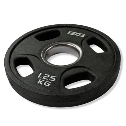 BRONZE GYM BG-PA-PL-P012 Диск олимпийский обрезиненный черный 1,25 кг оптом, фото 1