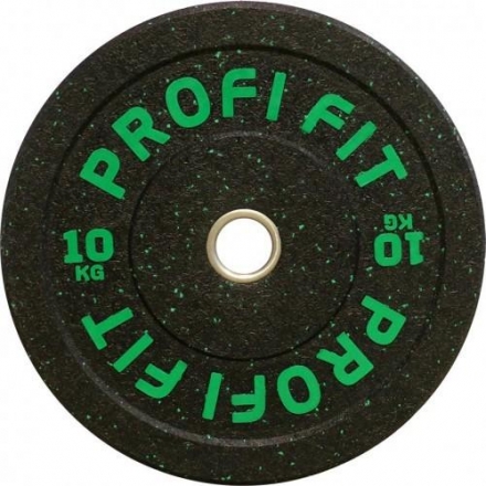 Диск для штанги HI-TEMP с цветными вкраплениями, PROFI-FIT D-51, 10 кг оптом, фото 1
