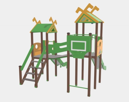 Детский игровой комплекс TORUDA Дино Долина 3D 06020 оптом, фото 2