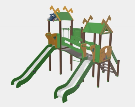 Детский игровой комплекс TORUDA Дино Долина 3D 06020 оптом, фото 1