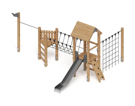 Детская игровая площадка Лиственница ДИК 2.24.05-Л оптом, фото 1