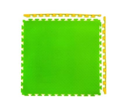 Будо-мат, 100 x 100 см, 20 мм, цвет жёлто-зелёный оптом, фото 2