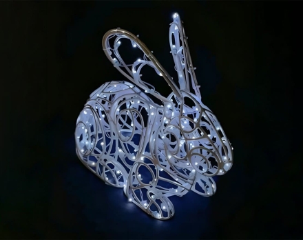 Световая фигура Зайчик №8 z012 оптом, фото 1