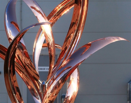 Медная скульптура Ирис Увеличенный размер оптом, фото 1