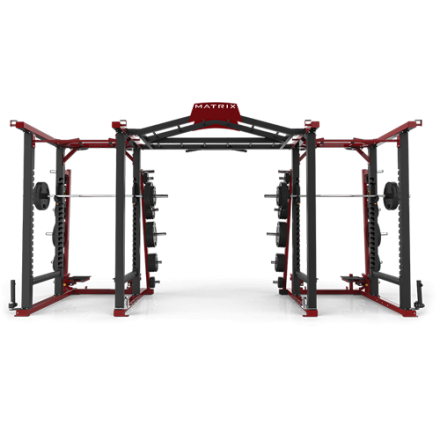MATRIX MAGNUM MR47x2 Matte Black Силовая рама DOUBLE MEGA RACK оптом, фото 1