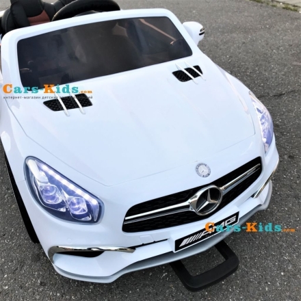 Электромобиль Mercedes-Benz SL65 AMG белый оптом, фото 10