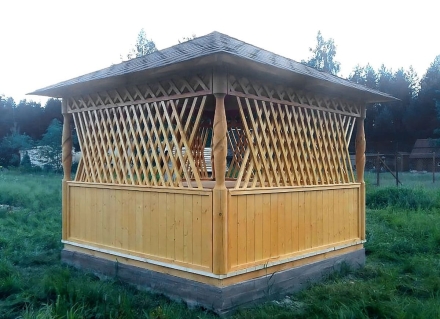 Квадратная беседка КЛАССИКА оптом, фото 8