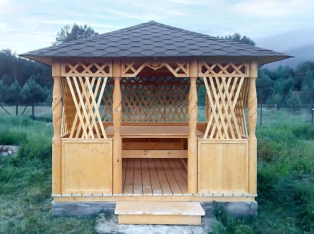 Квадратная беседка КЛАССИКА оптом, фото 4