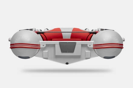 Gladiator RIB 420 AL Красно-белый моторная лодка ПВХ Жесткое дно (морской алюминий), киль оптом, фото 6