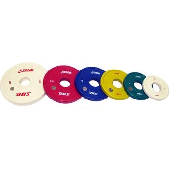 Диск тяжелоатлетический соревновательный DHS Olympic 5 кг оптом, фото 1