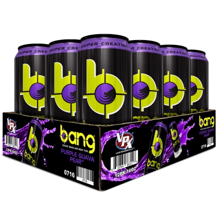 Энергетический напиток &quot;БЭНГ&quot; Груша-гуава VPX BANG 473мл Purple Guava Pear  оптом, фото 2