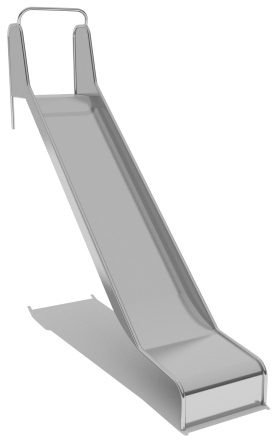 Горка из нержавеющей стали ГГН-500.2750.009 для детской площадки оптом, фото 1