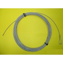 Трос стальной для волейбольной сетки "KV.REZAC", диам. 3,5 мм Трос стальной для волейбольной сетки "KV.REZAC", диам. 3,5 мм