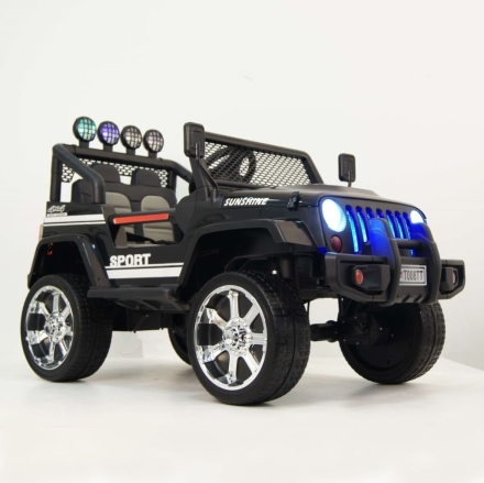 Электромобиль Jeep т008тт черный оптом, фото 3