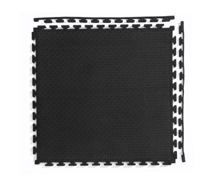 Будо-мат, 100 x 100 см, 20 мм, цвет чёрный оптом, фото 1