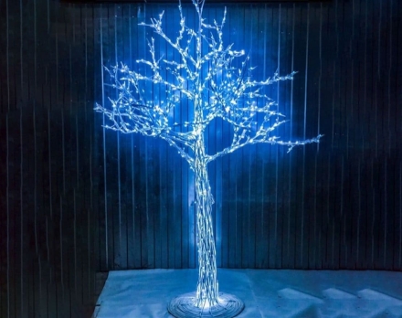 Световая фигура Дерево из алюминия t005 оптом, фото 1
