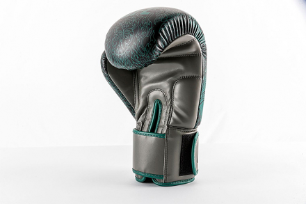 (Перчатки для бокса UFC PRO Thai Naga 14 Oz - зеленые) оптом, фото 3