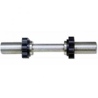 Гантельный гриф MB BARBELL 39 см ХРОМ 51 мм оптом, фото 1