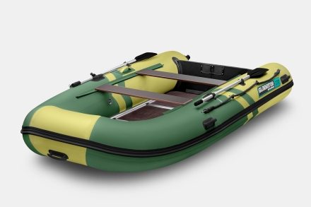 GLADIATOR B 370 LIGHT B Зелено-оливковый моторная лодка ПВХ Фанерный пайол оптом, фото 1