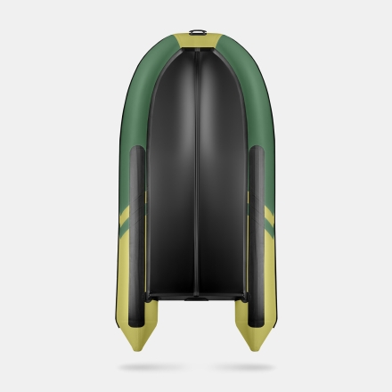 GLADIATOR B 370 LIGHT B Зелено-оливковый моторная лодка ПВХ Фанерный пайол оптом, фото 3