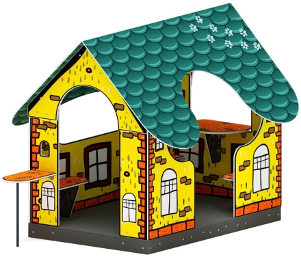 Домик мини тип 4 (Город) - МФ 10.01.13-02 оптом, фото 1