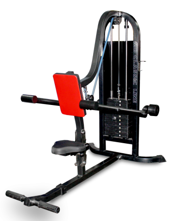 Тренажёр Barbell МВ 3.24 Трицепс Жим вниз (грузоблок) чёрный оптом, фото 1