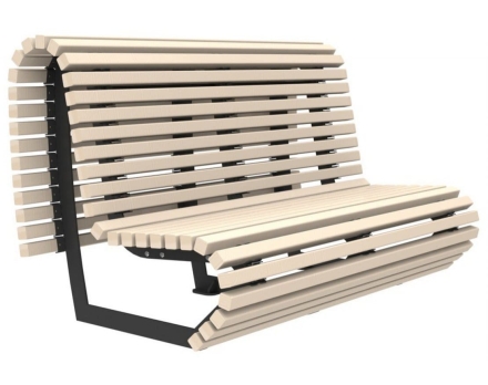 Скамейка парковая SF-S2 оптом, фото 1