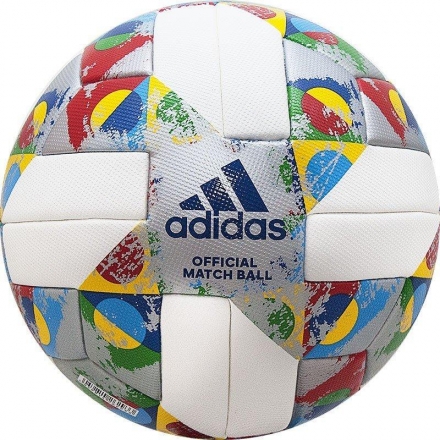Мяч футбольный профессиональный &quot;ADIDAS UEFA Nations League&quot;, размер 5, оф. мяч Лиги Наций`18-19 оптом, фото 1