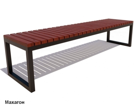 Скамейка уличная Нео, Сосна 1,2 м оптом, фото 5