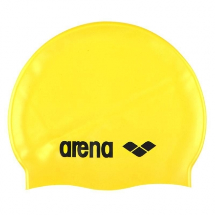 Шапочка для плавания &quot;ARENA Classic Silicone&quot;, желтый, силикон оптом, фото 1