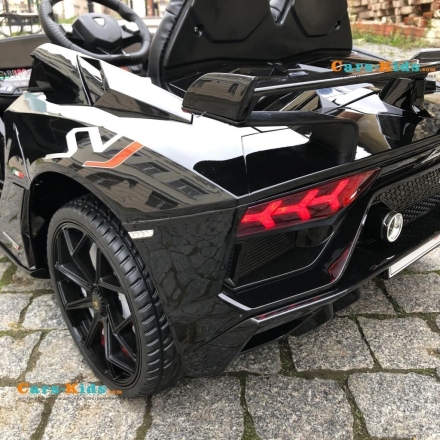 Электромобиль Lamborghini Aventador SVJ — HL328 черный оптом, фото 10