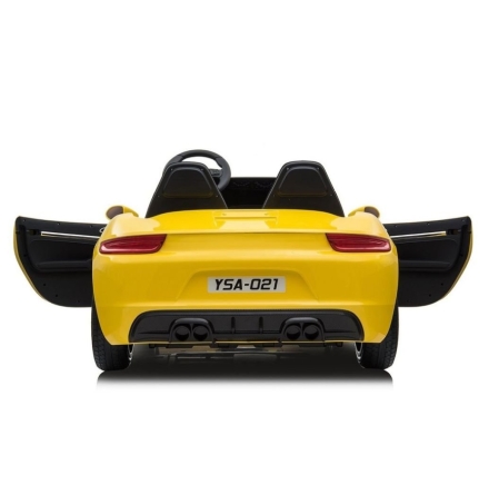 Электромобиль Porsche Cayman YSA021 180W желтый оптом, фото 12