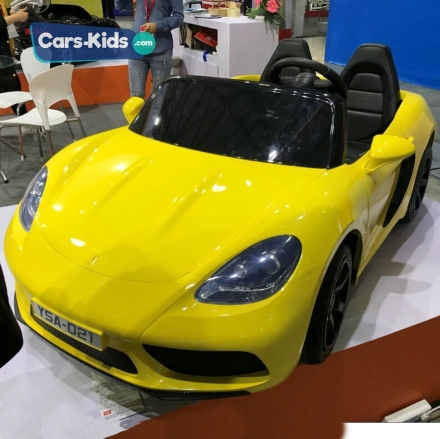 Электромобиль Porsche Cayman YSA021 180W желтый оптом, фото 7